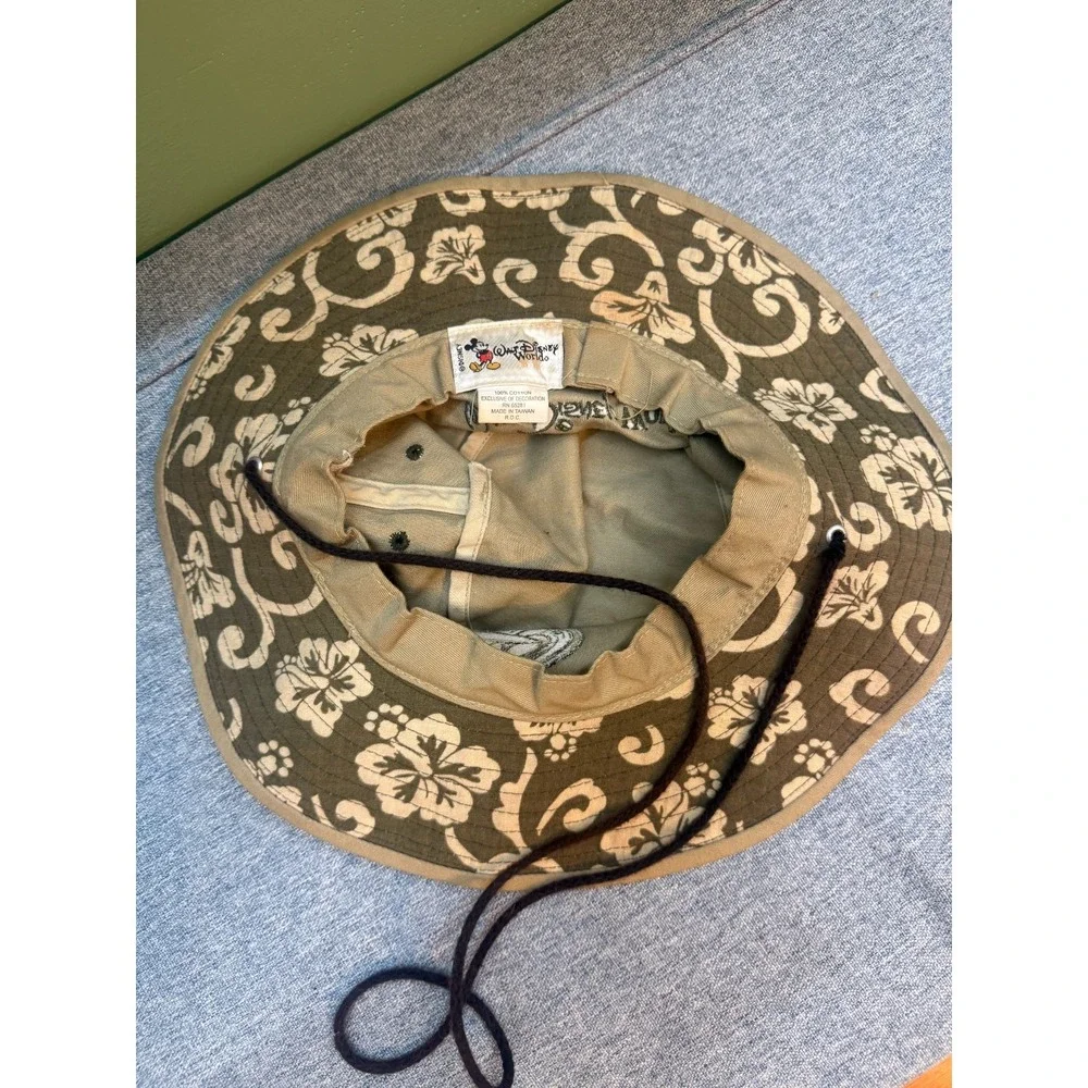 Disneyland Sun Hat Disneyland Resort Mickey Mouse Surfing Khaki Adult